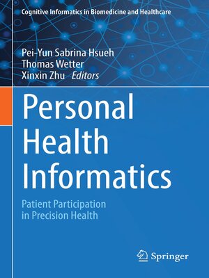 cover image of Personal Health Informatics